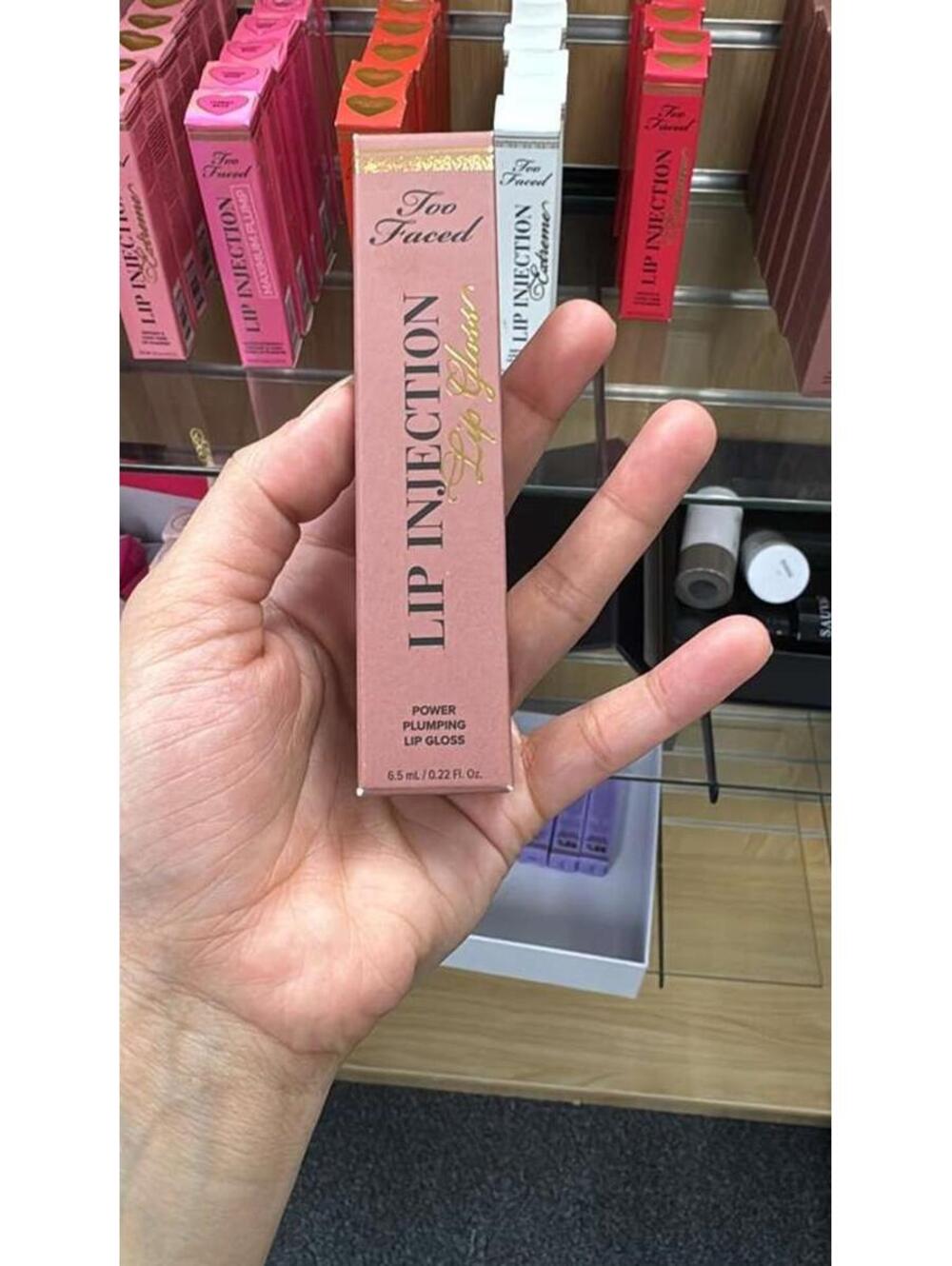 Too Faced Lip Injection Ultimate lip plumper Plumping Lip Gloss 100% AUTHENTIC